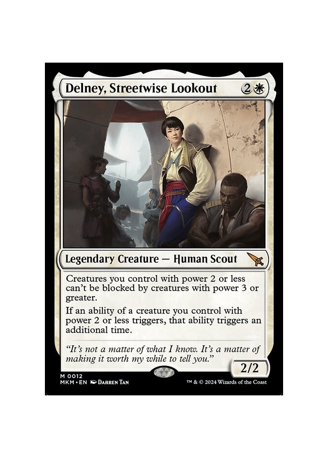 Delney, Streetwise Lookout