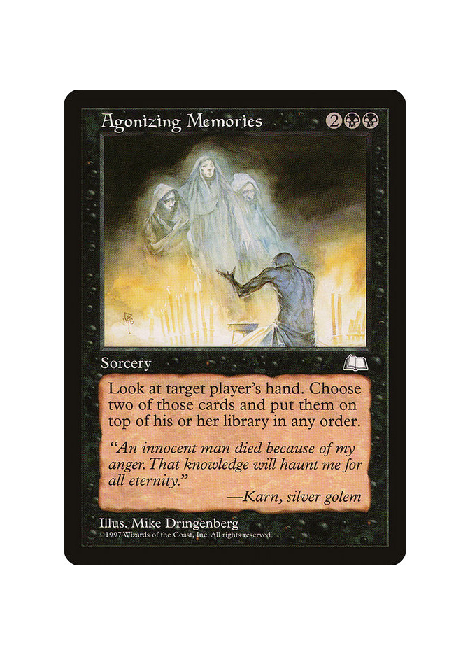 Agonizing Memories