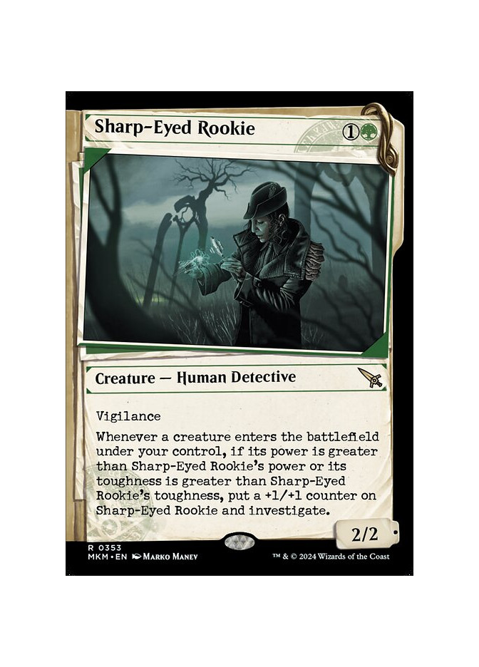 Sharp-Eyed Rookie - Foil