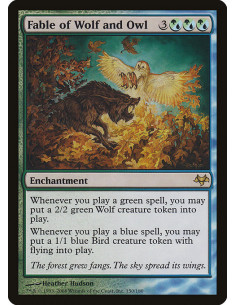 Fable of Wolf and Owl