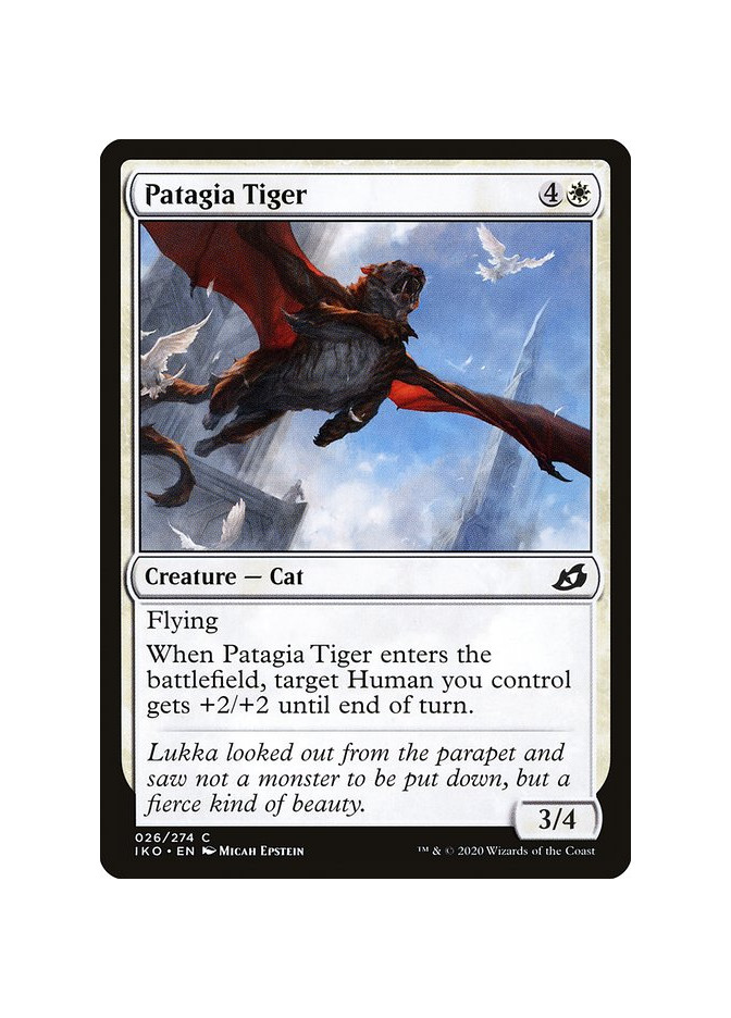Patagia Tiger - Foil