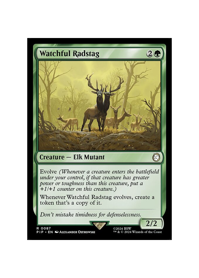 Watchful Radstag - Foil