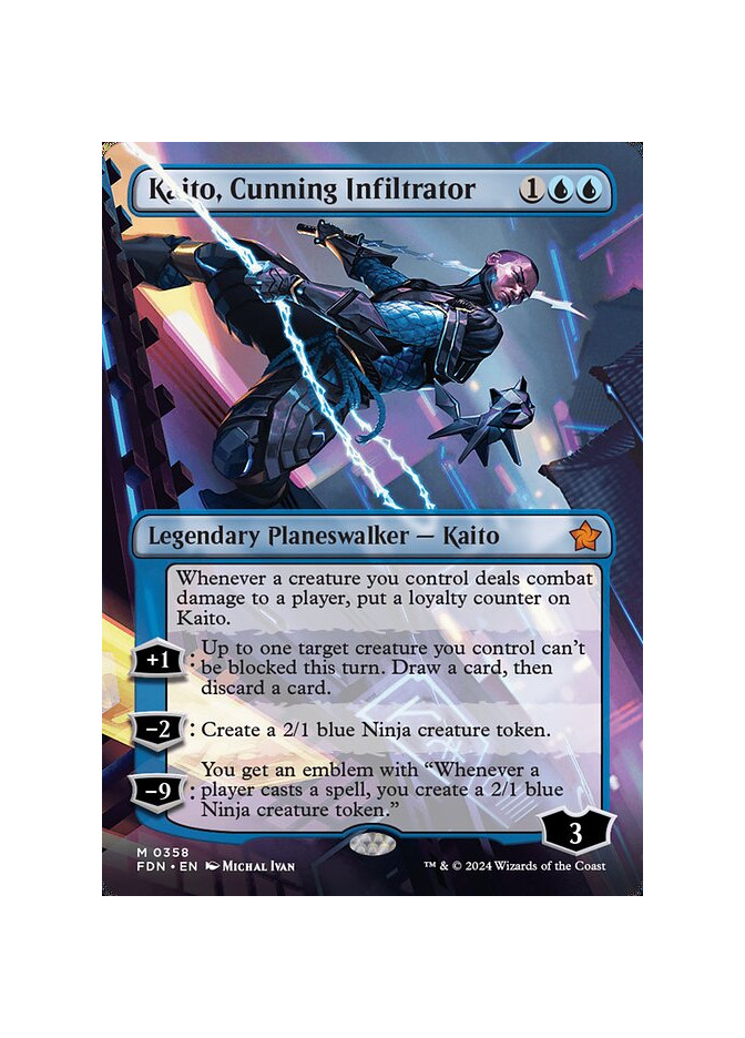 Kaito, Cunning Infiltrator - Foil