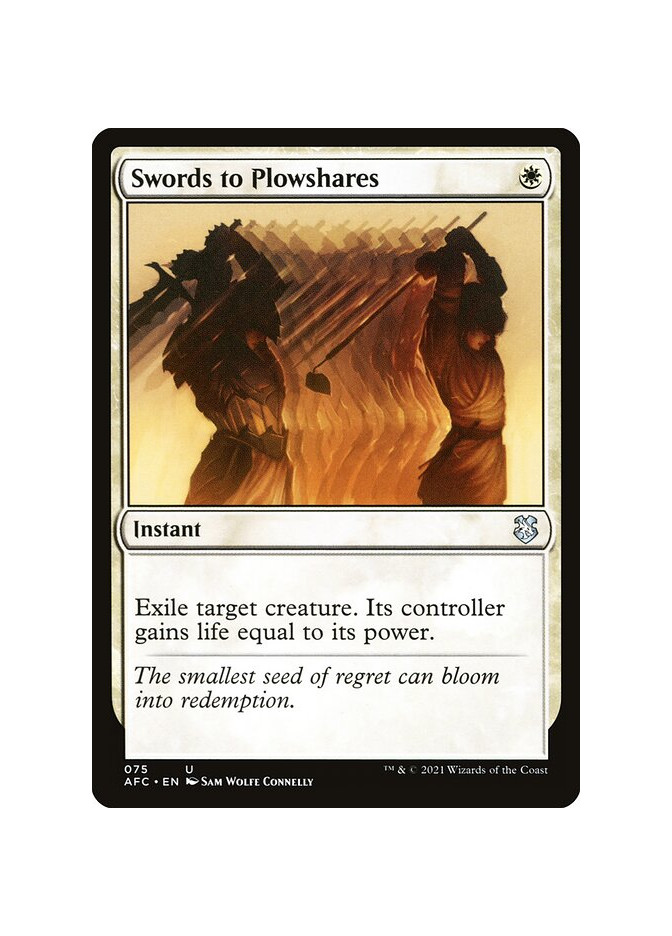 Swords to Plowshares