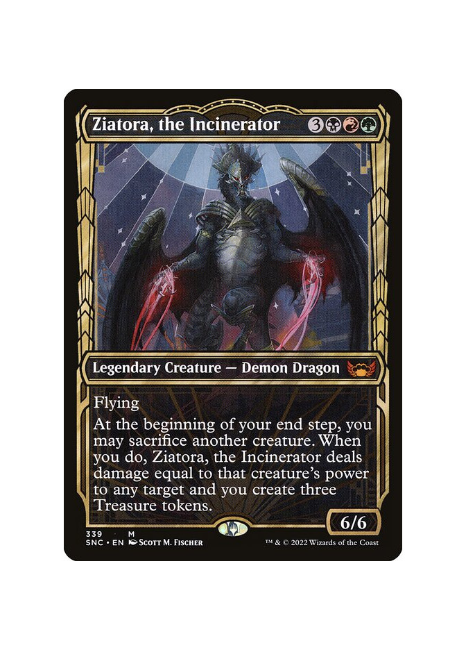 Ziatora, the Incinerator - Foil
