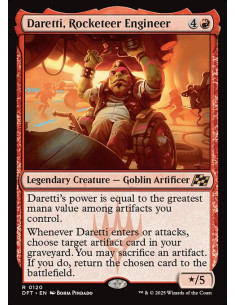 Daretti, Rocketeer Engineer - Foil