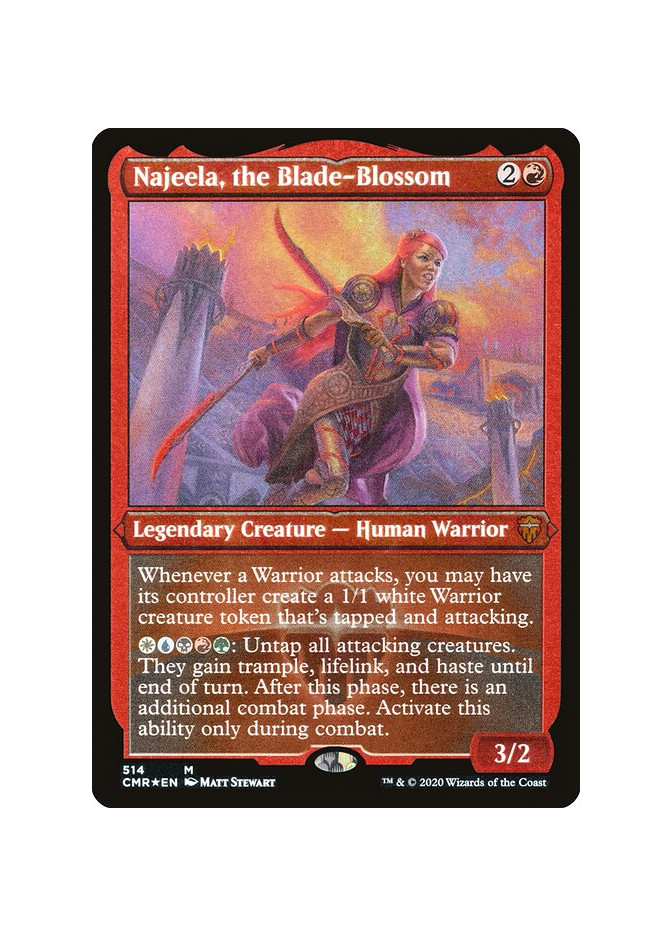 Najeela, the Blade-Blossom - Foil