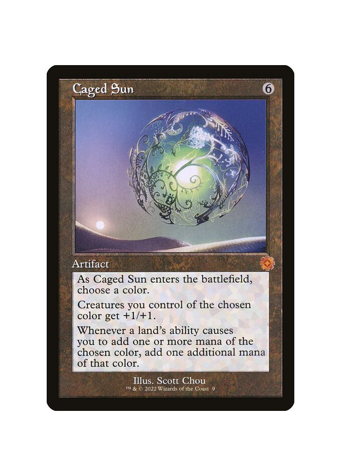 Caged Sun - Foil