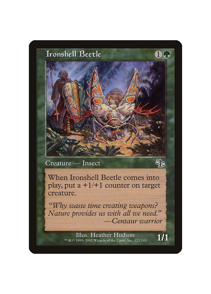 Ironshell Beetle - Foil