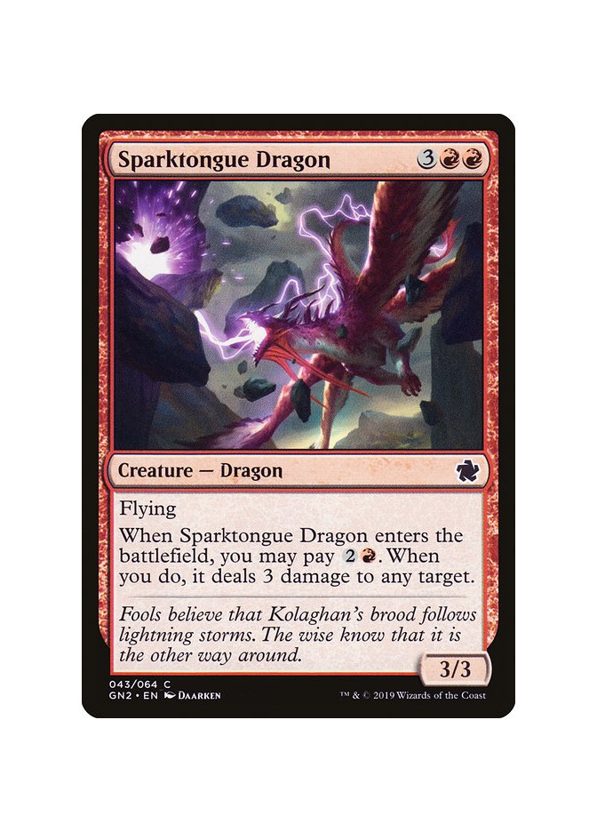 Sparktongue Dragon