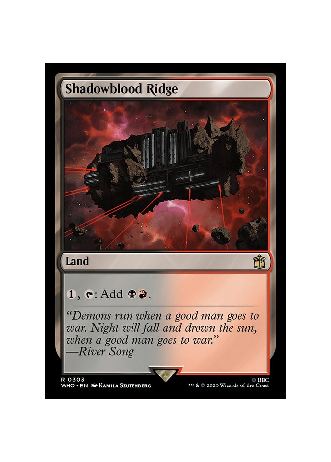 Shadowblood Ridge - Foil