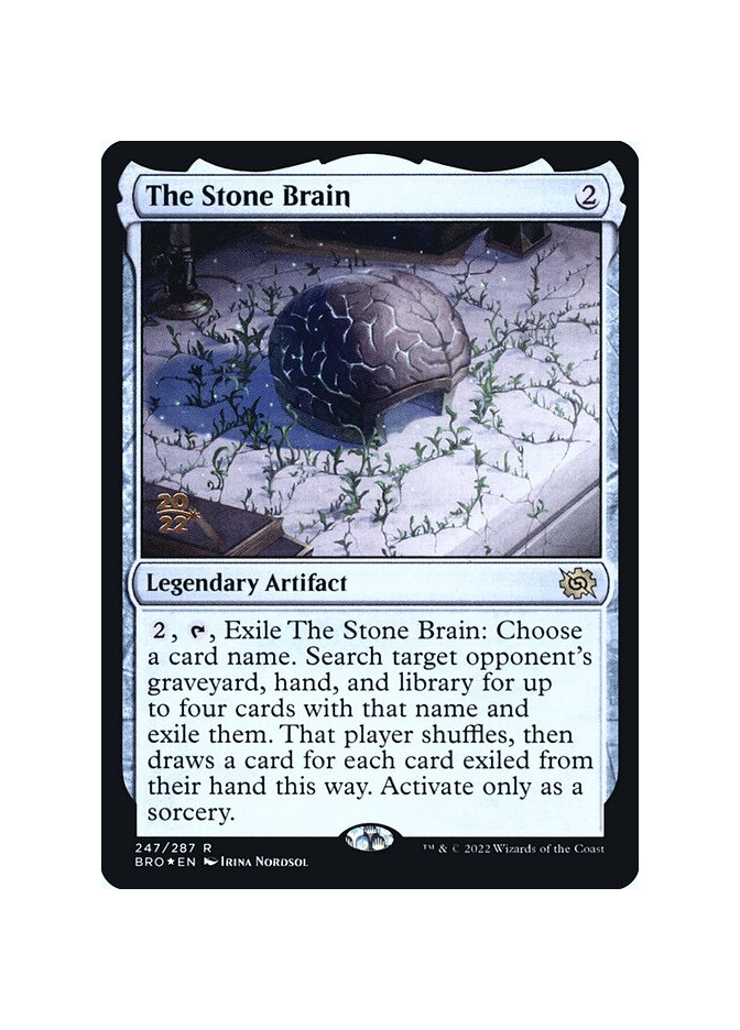 The Stone Brain - Foil