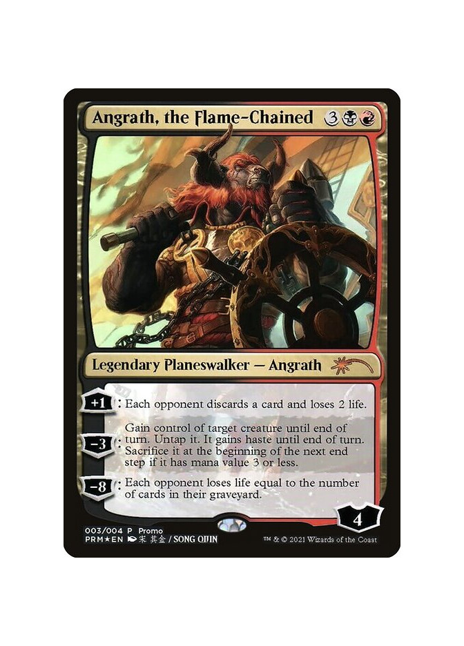 Angrath, the Flame-Chained - Foil