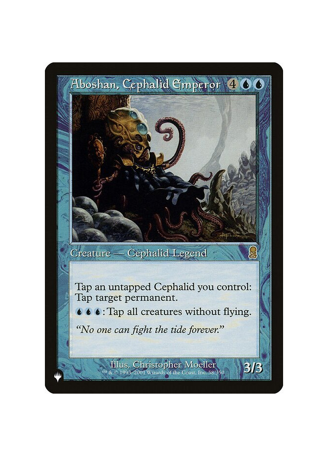 Aboshan, Cephalid Emperor