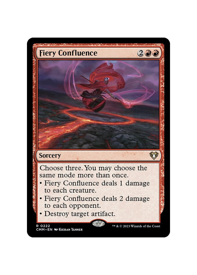 Fiery Confluence - Foil