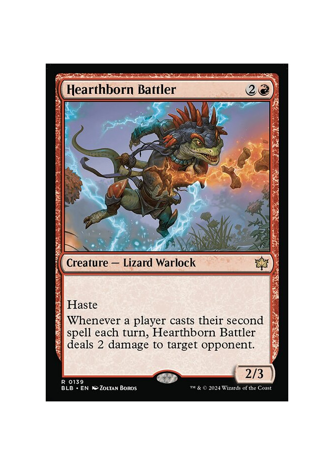 Hearthborn Battler - Foil
