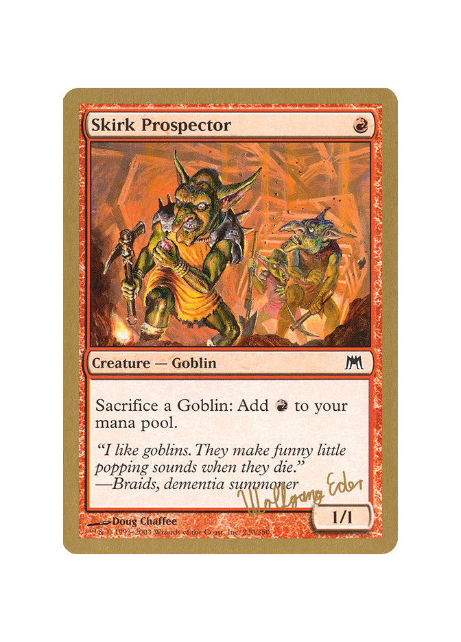 Skirk Prospector