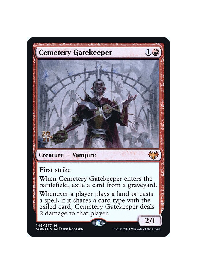 Cemetery Gatekeeper - Foil