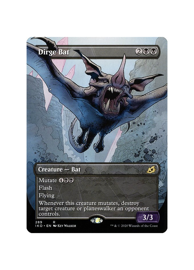Dirge Bat - Foil
