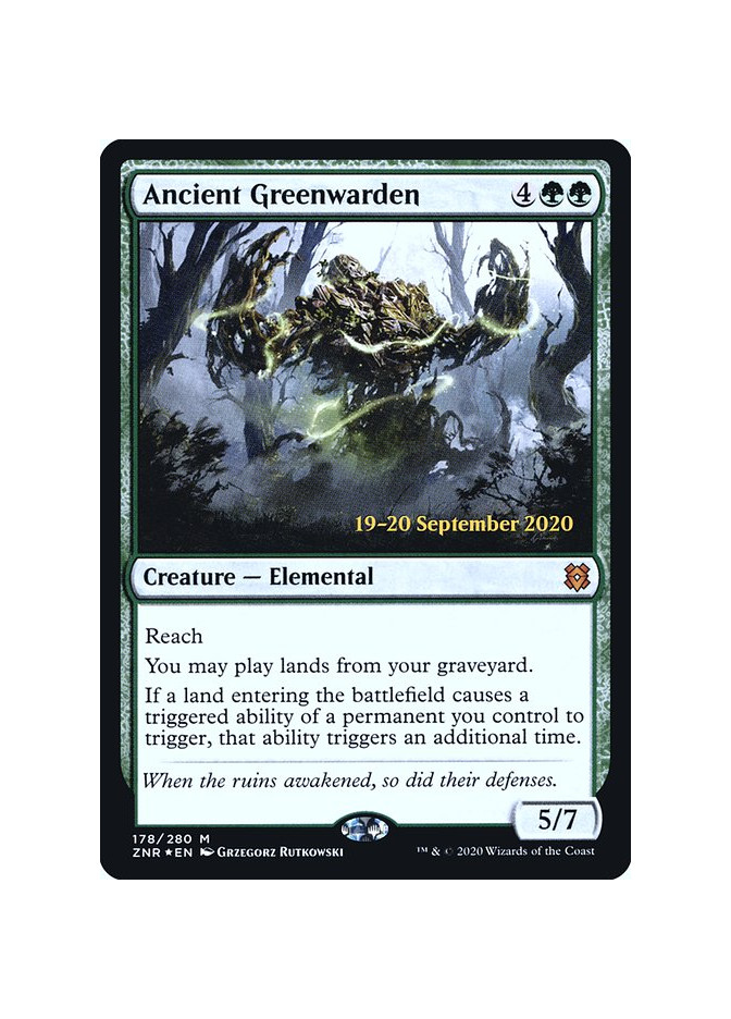 Ancient Greenwarden - Foil