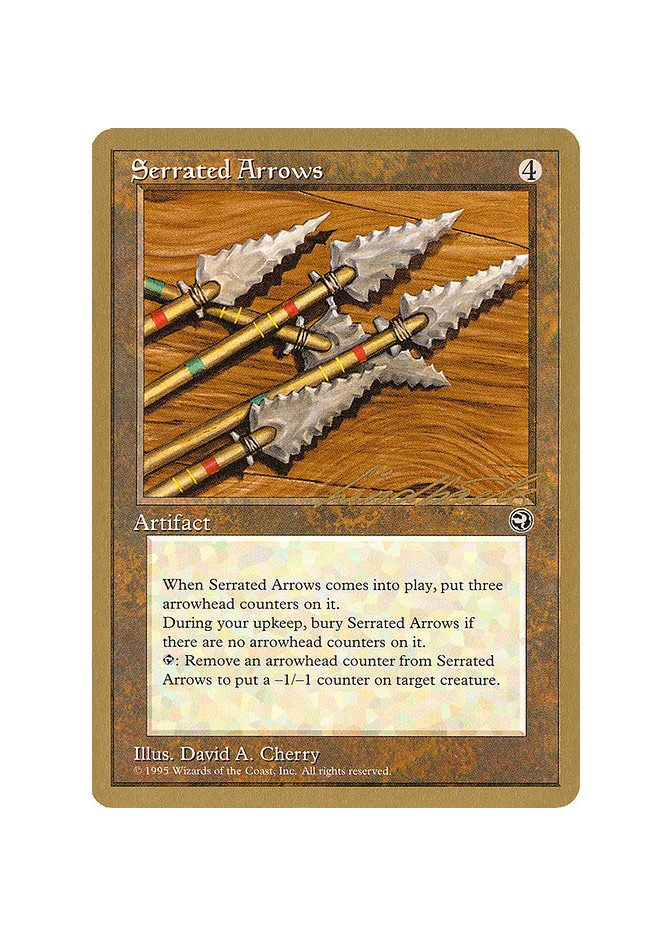 Serrated Arrows