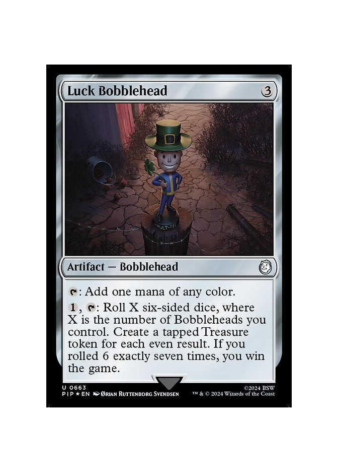 Luck Bobblehead - Foil