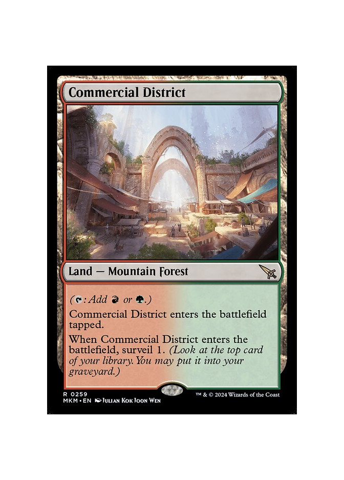 Commercial District - Foil
