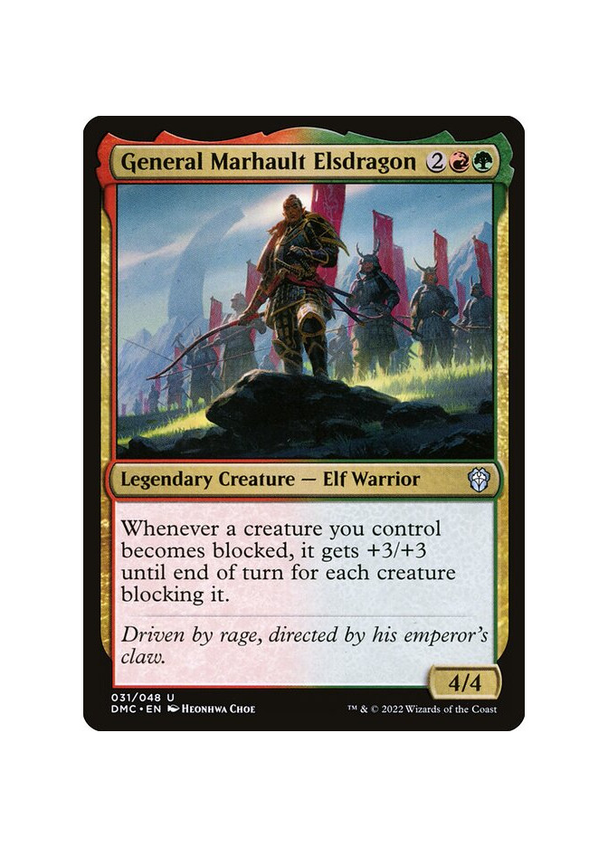 General Marhault Elsdragon - Foil