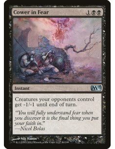 Cower in Fear - Foil