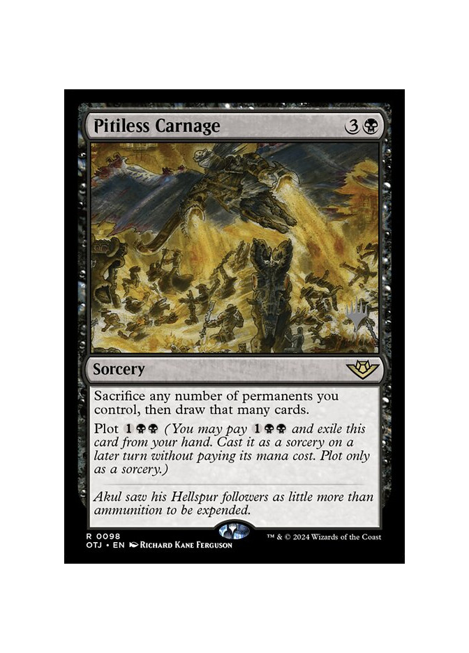 Pitiless Carnage - Foil