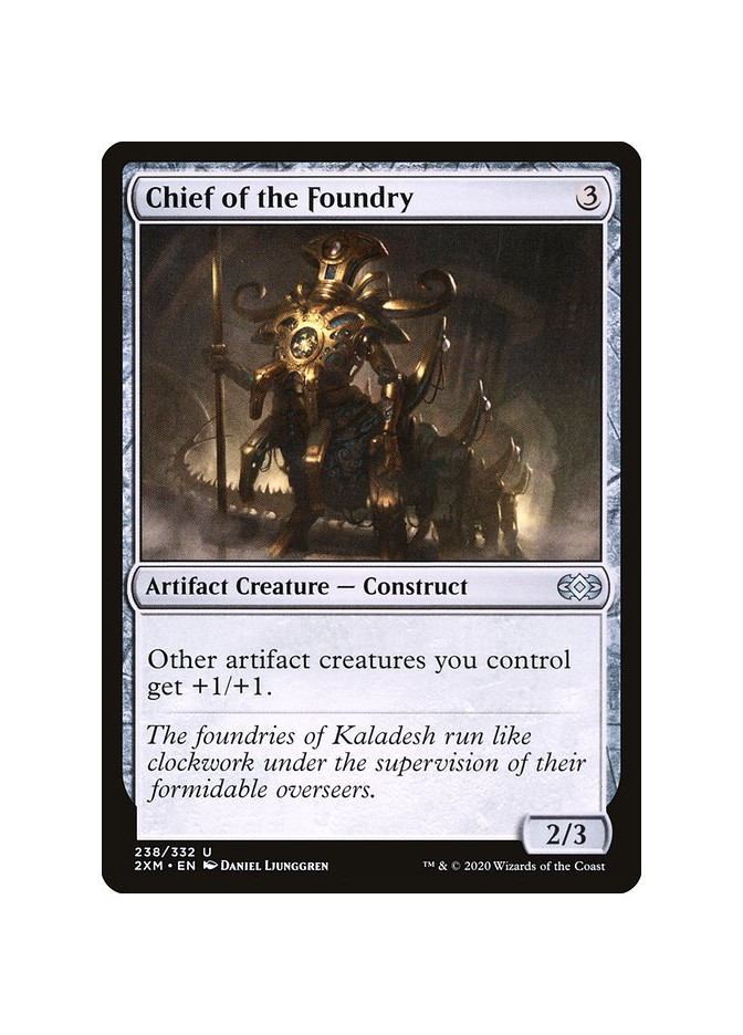 Chief of the Foundry - Foil
