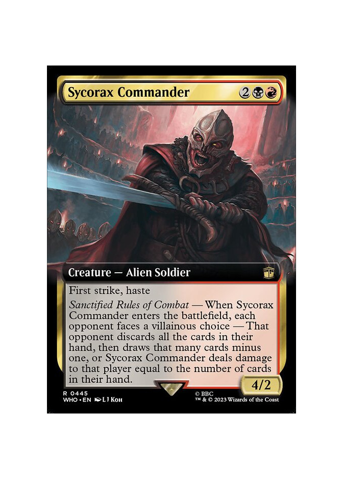 Sycorax Commander - Foil