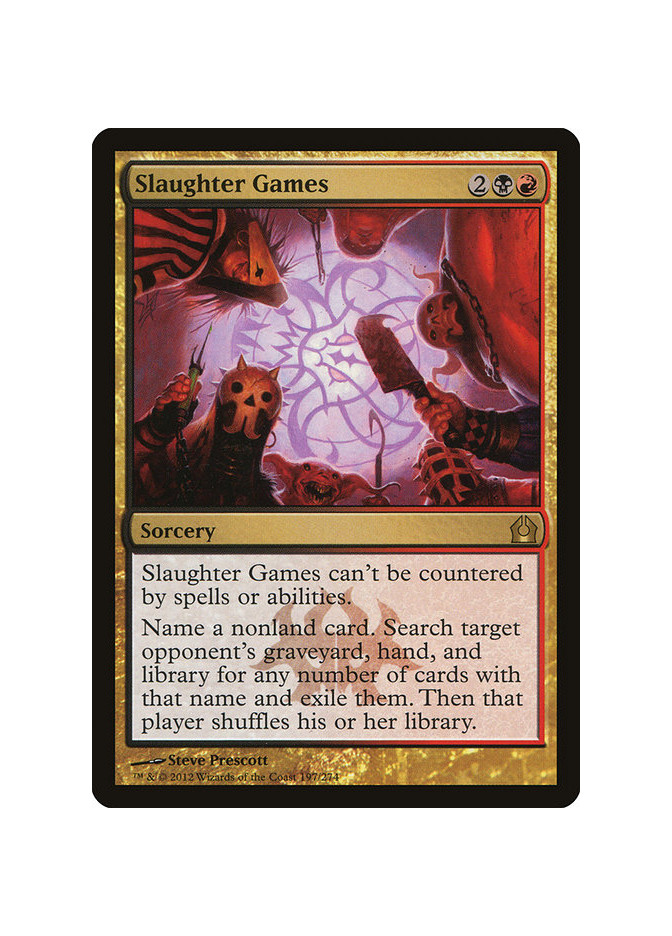 Slaughter Games - Foil