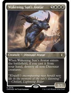 Wakening Sun's Avatar - Foil