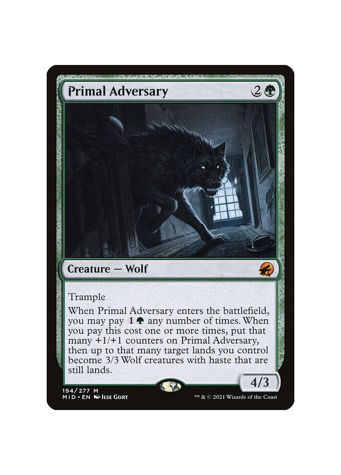 Primal Adversary - Foil