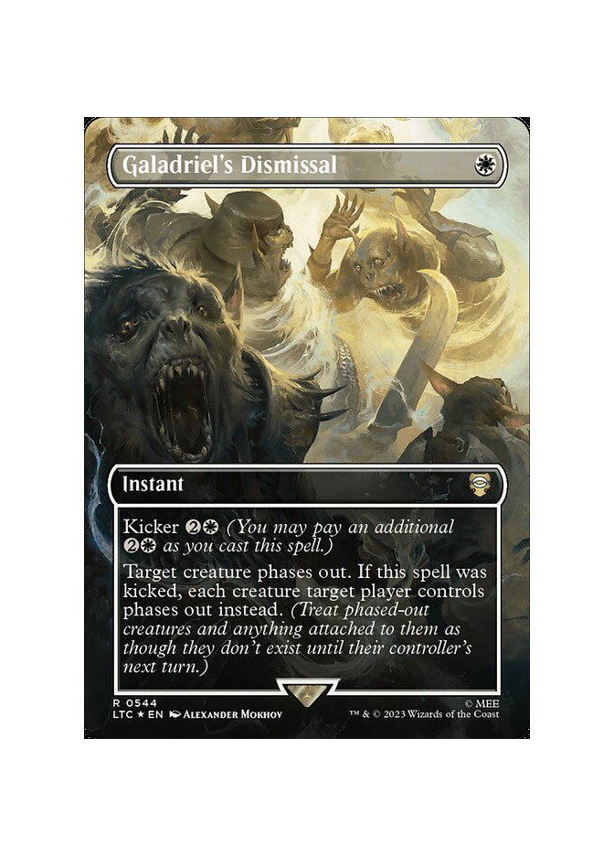 Galadriel's Dismissal - Foil