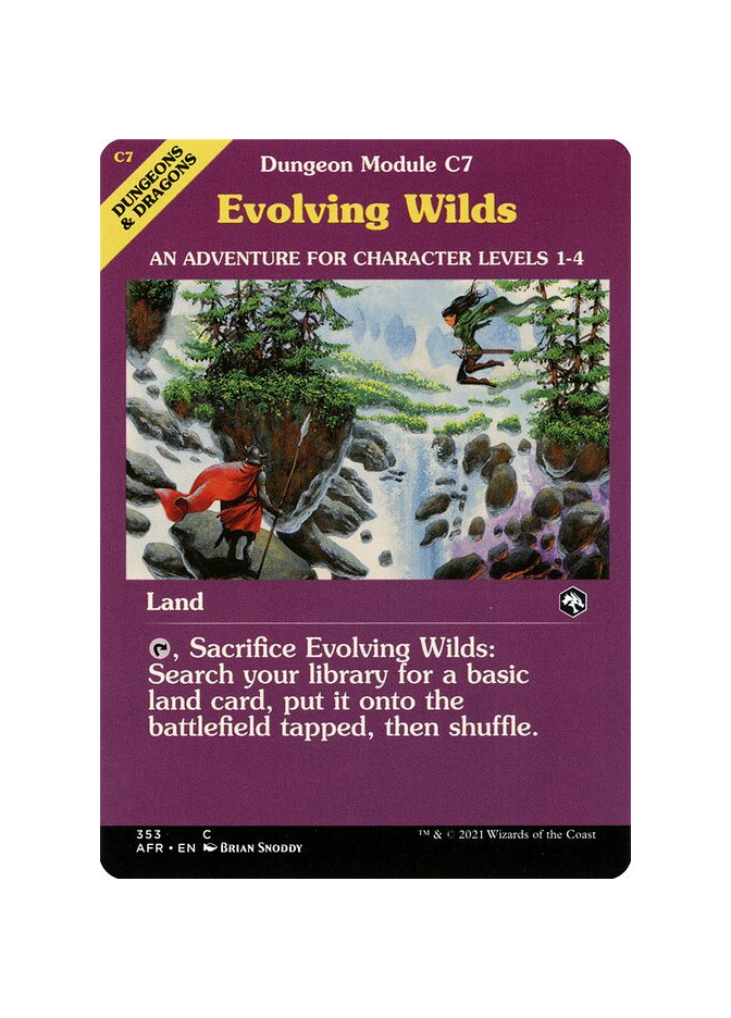 Evolving Wilds