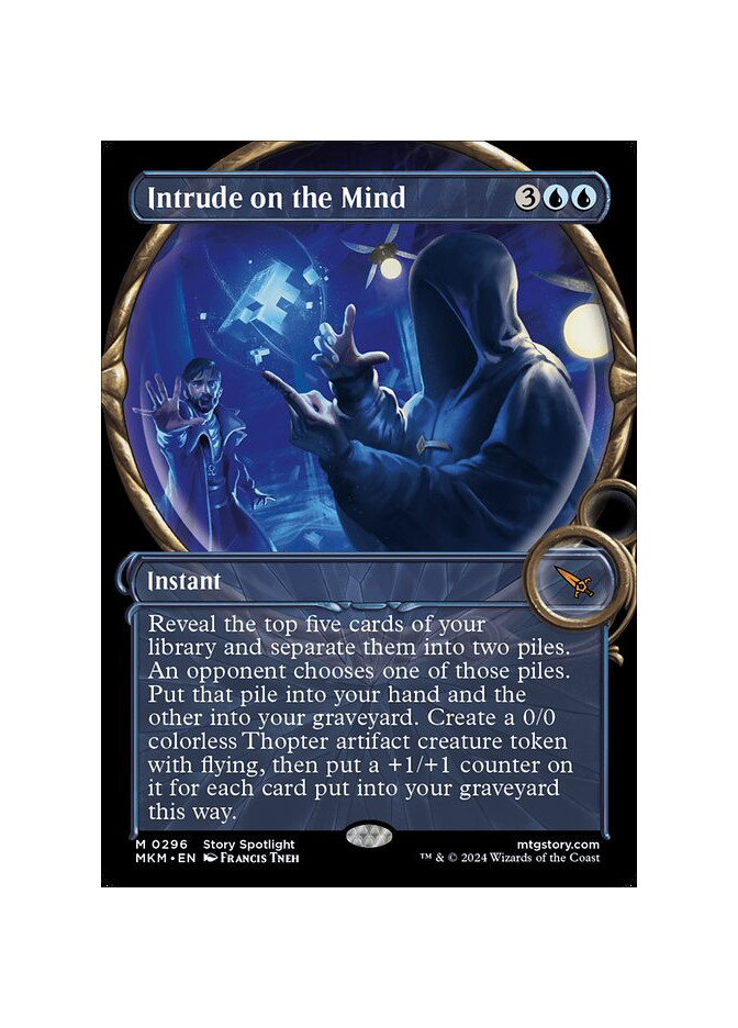 Intrude on the Mind - Foil