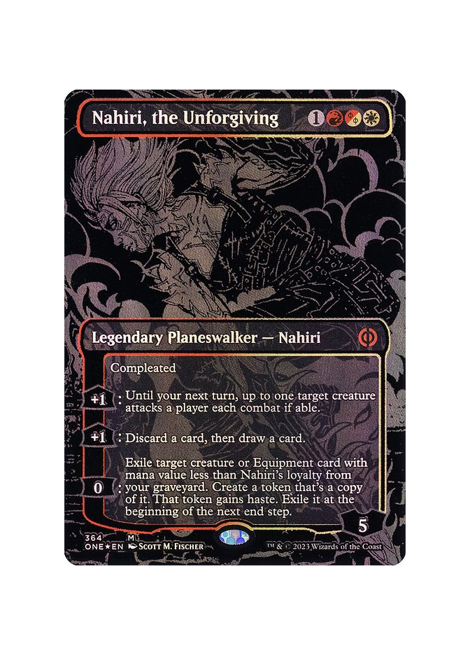 Nahiri, the Unforgiving - Foil