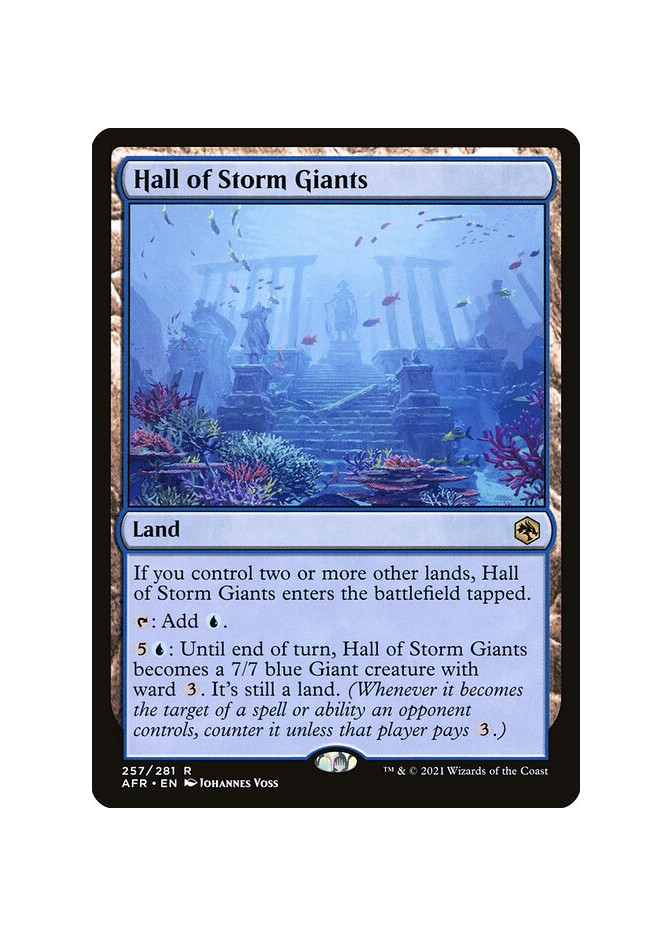 Hall of Storm Giants - Foil