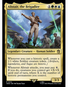 Alistair, the Brigadier - Foil