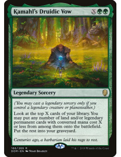 Kamahl's Druidic Vow - Foil