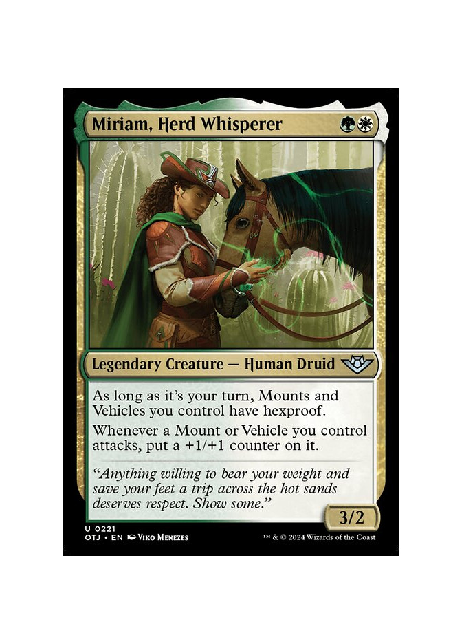 Miriam, Herd Whisperer - Foil