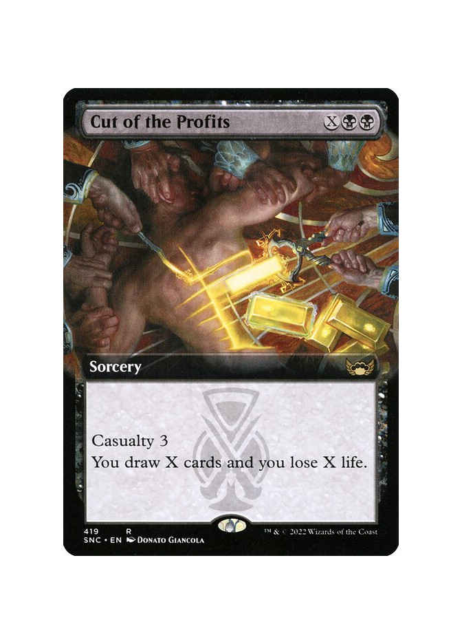 Cut of the Profits - Foil
