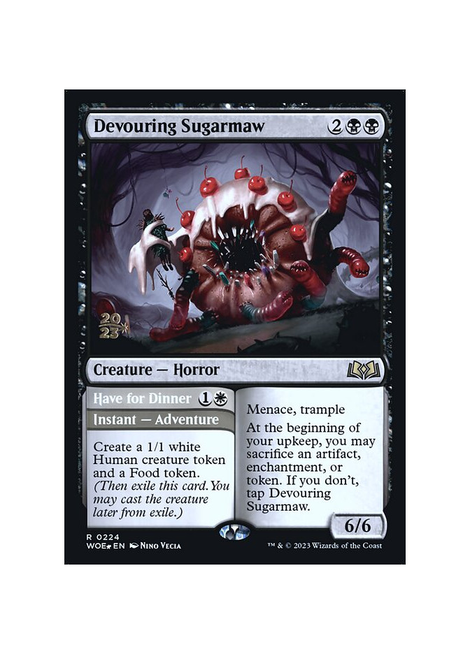 Devouring Sugarmaw // Have for Dinner - Foil