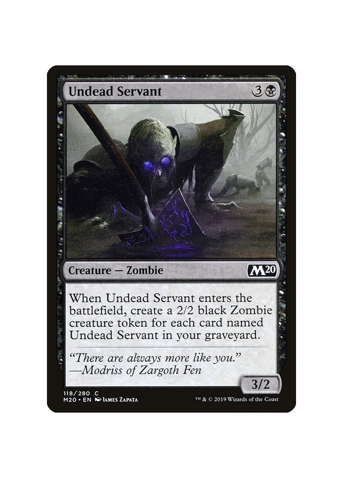 Undead Servant - Foil