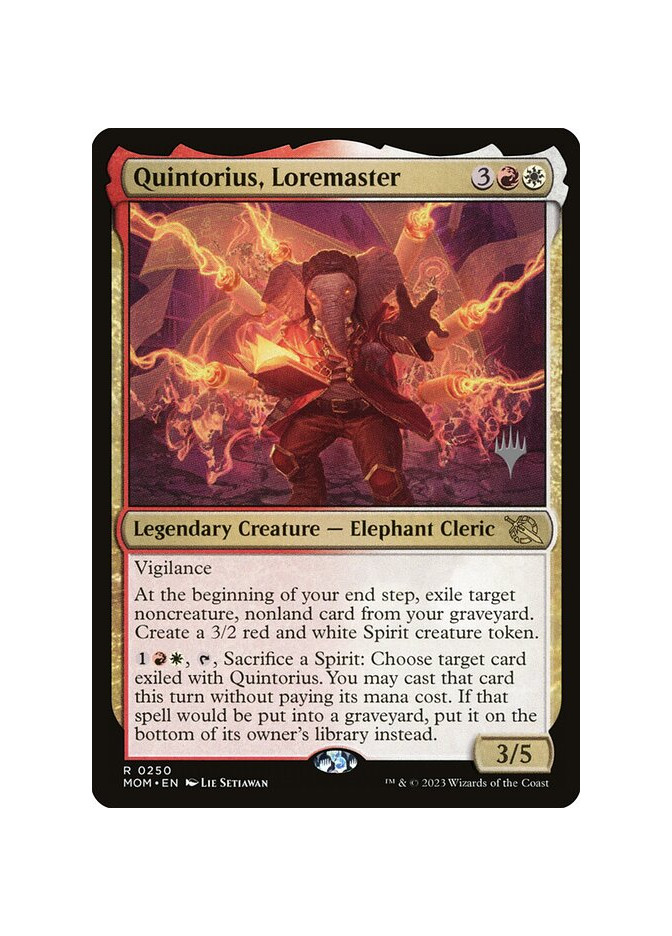 Quintorius, Loremaster - Foil