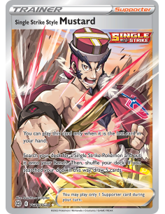 Single Strike Style Mustard