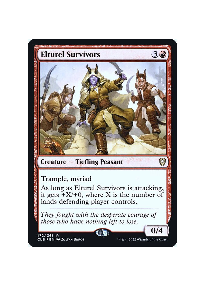 Elturel Survivors - Foil