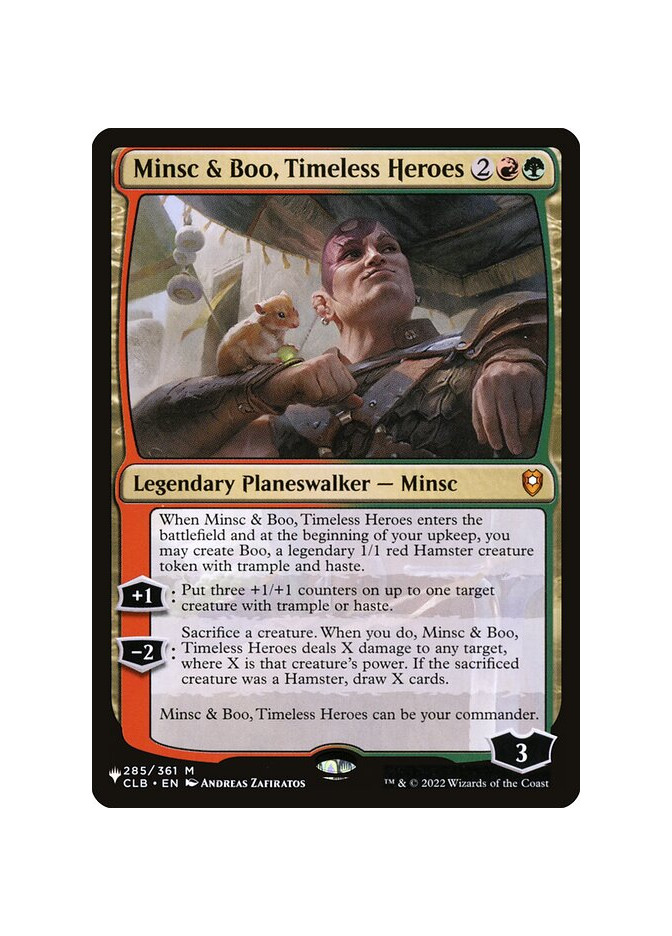 Minsc & Boo, Timeless Heroes